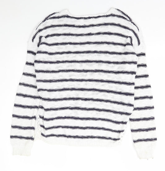 Womens UK Size 8 New Look Blue Pullover Jumper