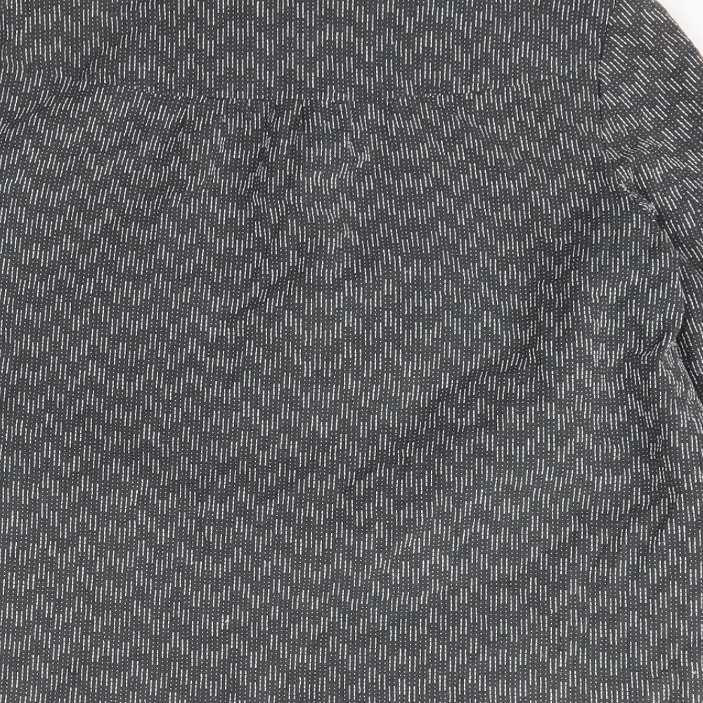 George Womens Grey Jacket Blazer Size 12 Buckle