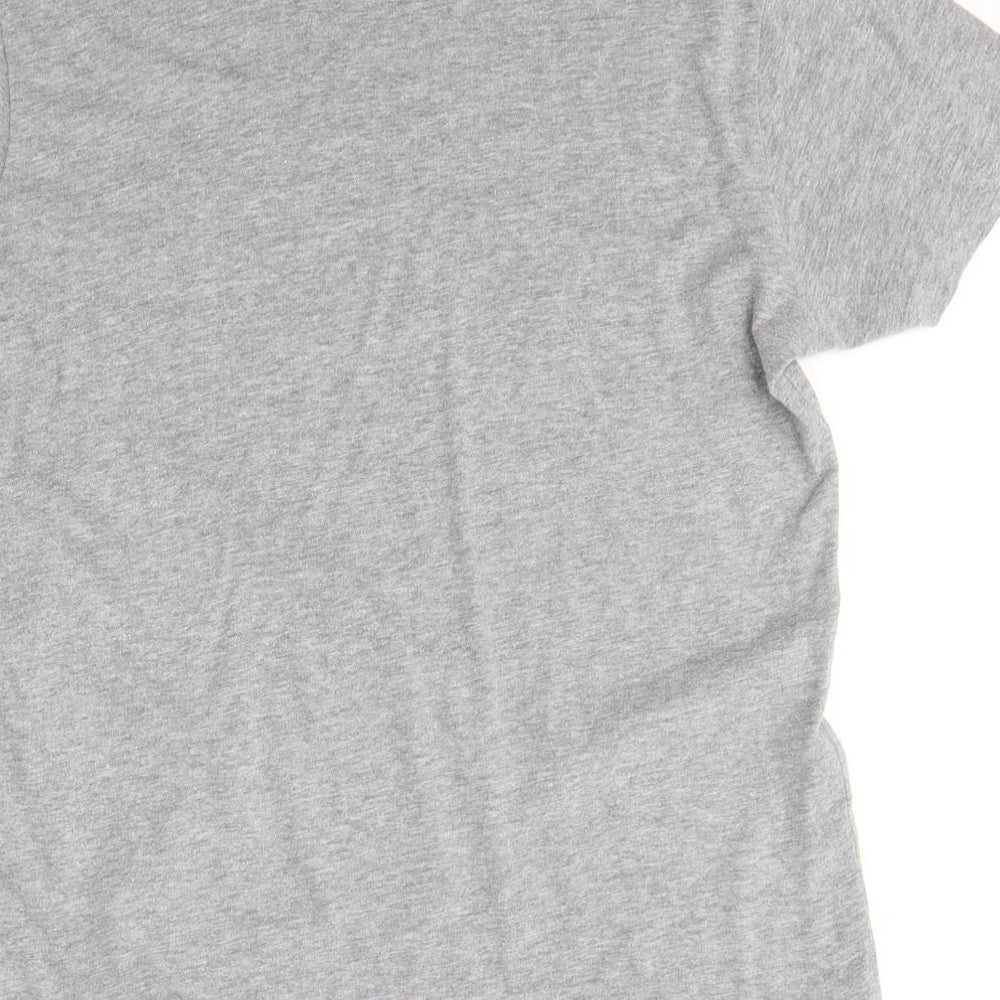 Paul and Hear Mens Grey Cotton T-Shirt Size M Round Neck - San Francisco