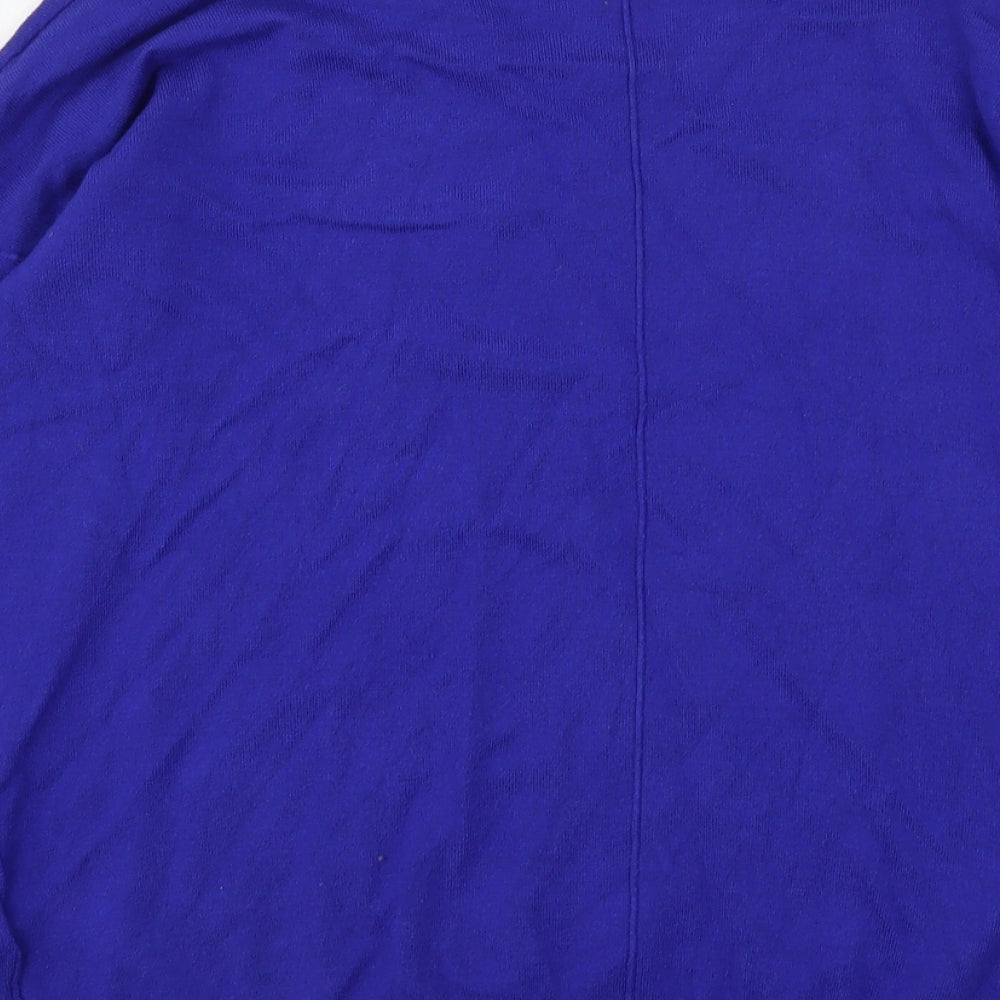 Womens UK Size 12 South Blue Pullover Jumper