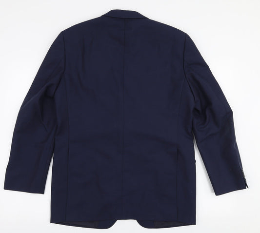 Mens UK Size 38 Skopes Regular Blue Suit Jacket