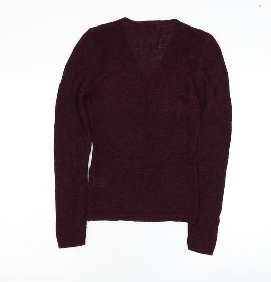 Womens UK Size 12 Oasis Purple Pullover Jumper