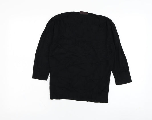 Womens UK Size 12 Principles Black Pullover Jumper