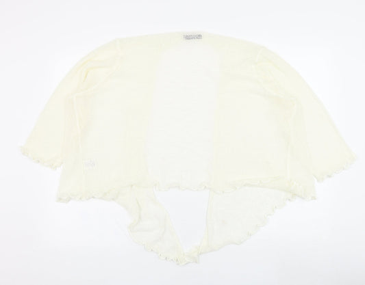 Womens UK Size XL Bonmarché Ivory Cardigan Jumper