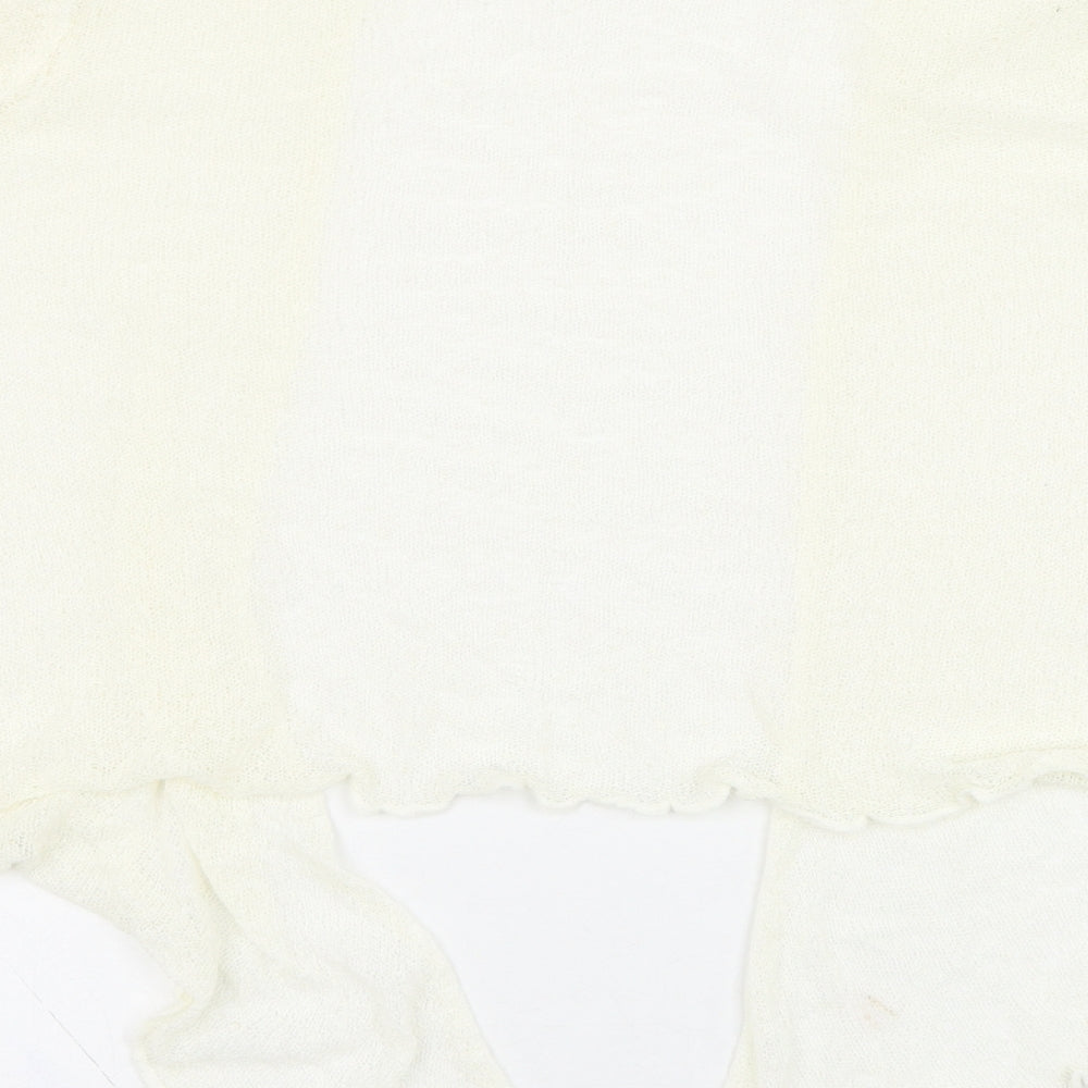 Womens UK Size XL Bonmarché Ivory Cardigan Jumper