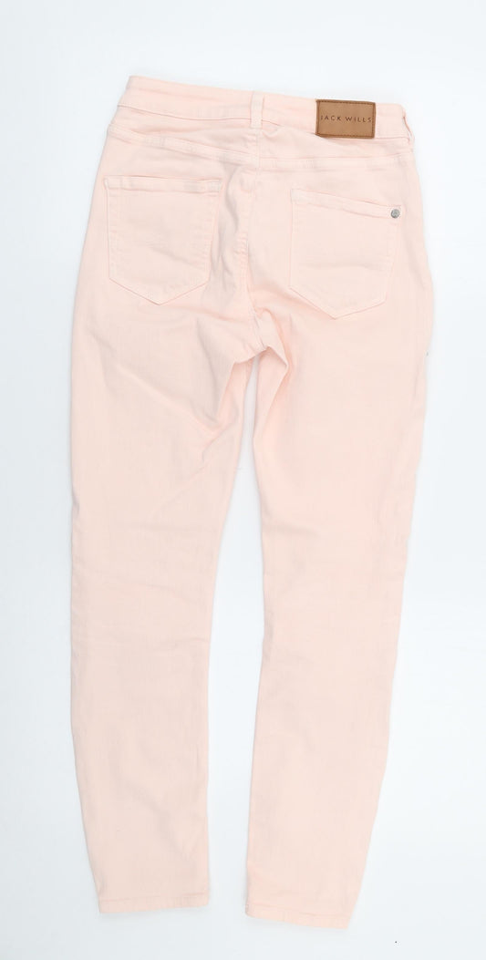 Womens UK Size 26 in Jack Wills Extra-Slim Fit Skinny Pink Jeans