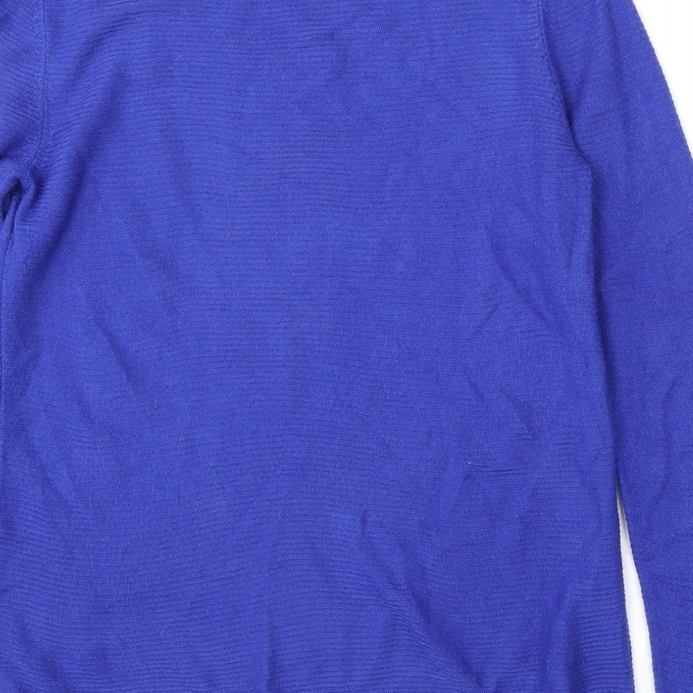 Womens UK Size 10 Bonmarché Blue Pullover Jumper