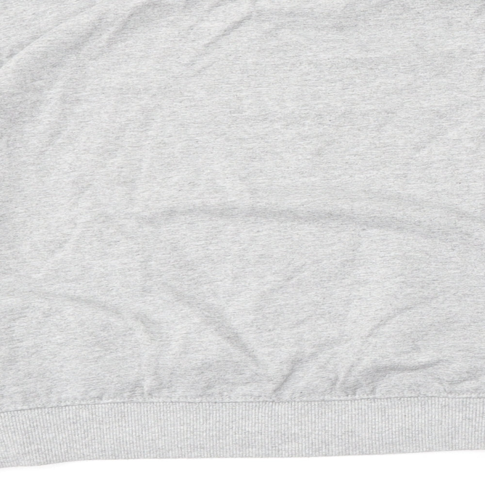 Womens UK Size L Pull&Bear Grey Pullover Sweatshirt