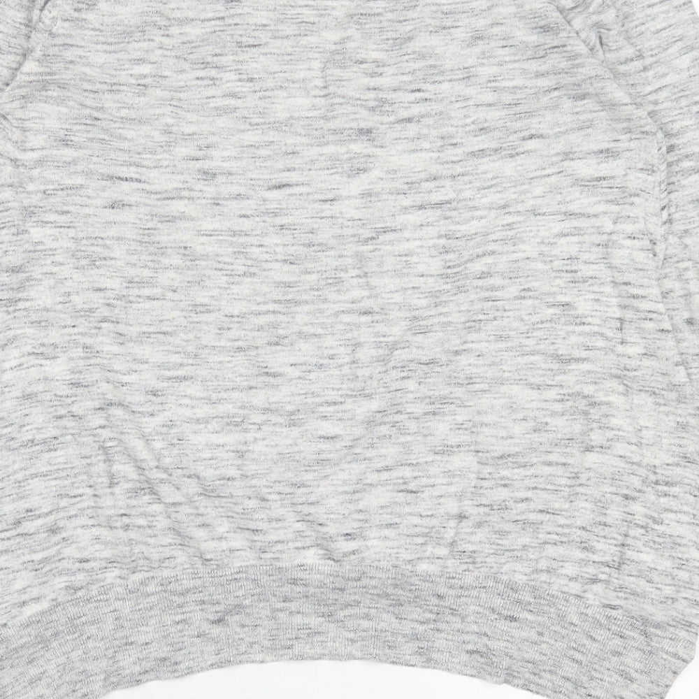 Womens UK Size M Zara Grey Pullover Jumper