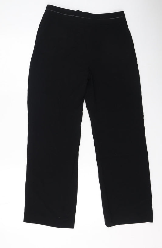 Womens UK Size 36 Gerry Weber Regular Fit Black Trousers