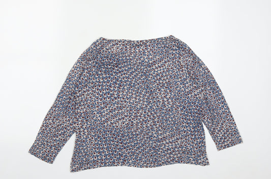 Womens UK Size S Marks and Spencer Multicoloured Basic T-Shirt