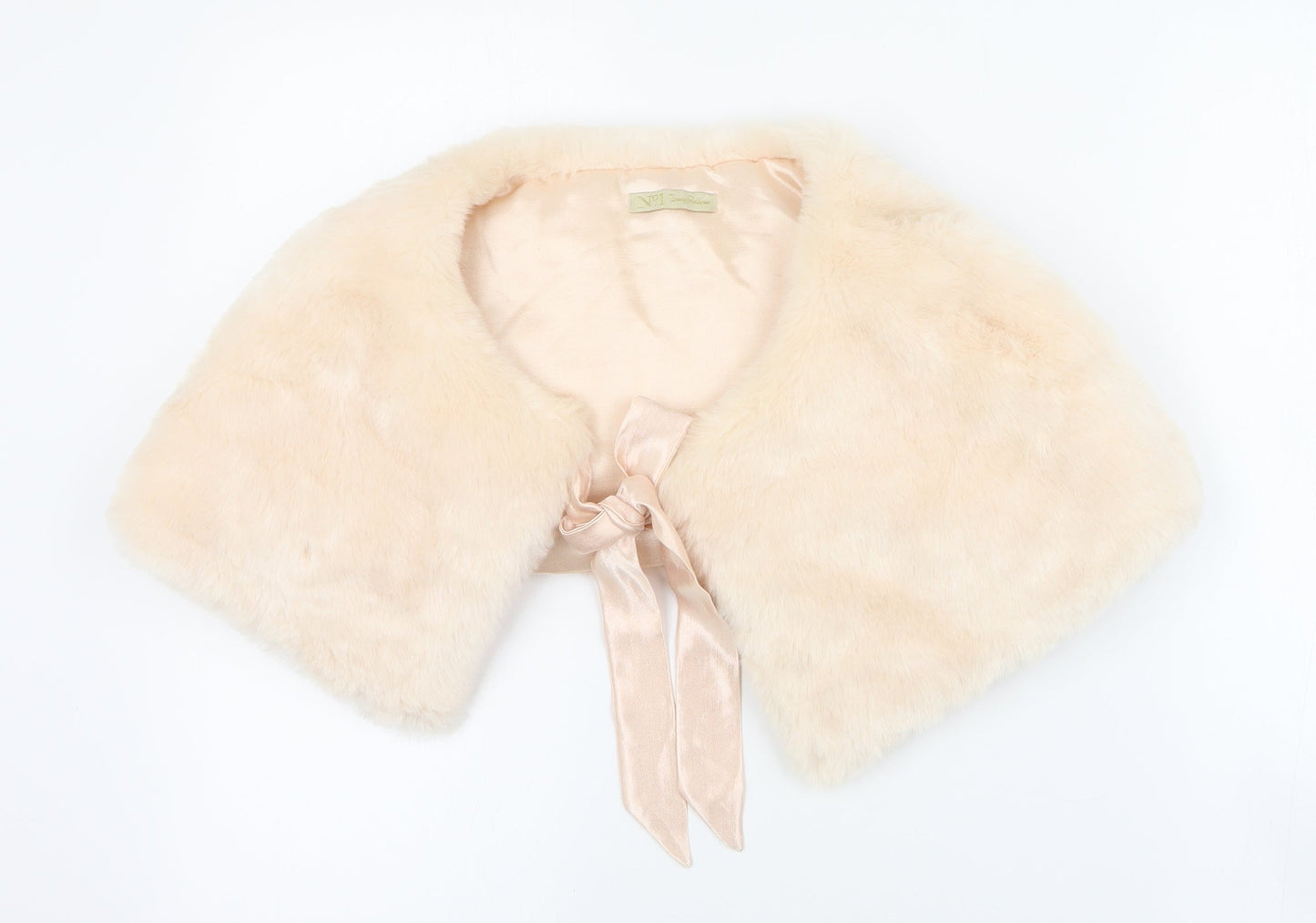 No 1 Tommy Parkham Womens Pink Acrylic Shawl/Wrap - Faux fur