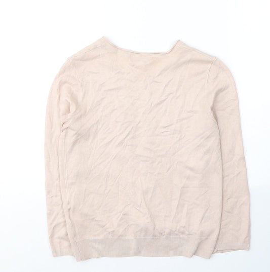 Womens UK Size XS H&M Pink Cardigan Jumper