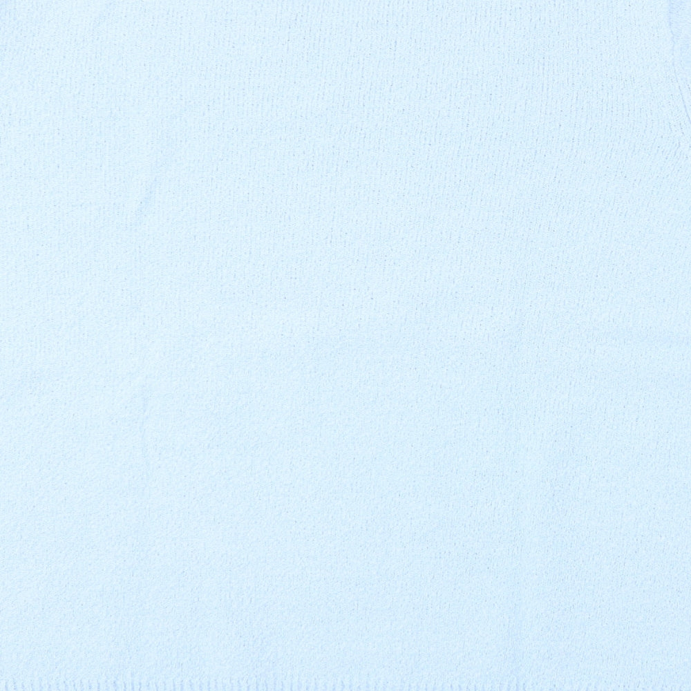 Womens UK Size 14 Berkertex Blue Basic T-Shirt