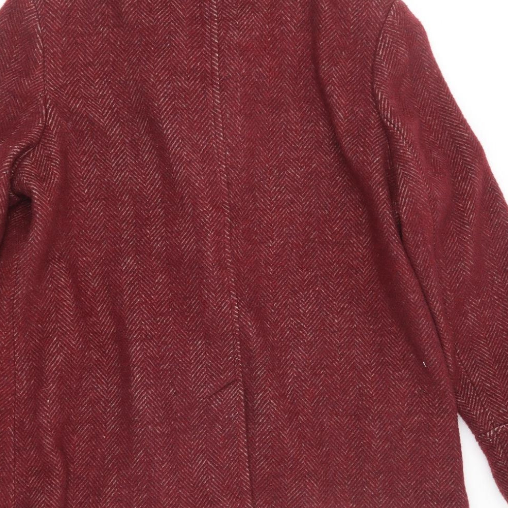 Womens UK Size 16 Isle Collection Purple Overcoat