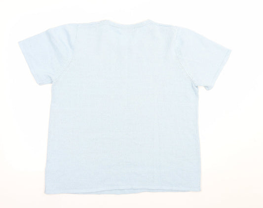 Womens UK Size M Bonmarché Blue Pullover Jumper