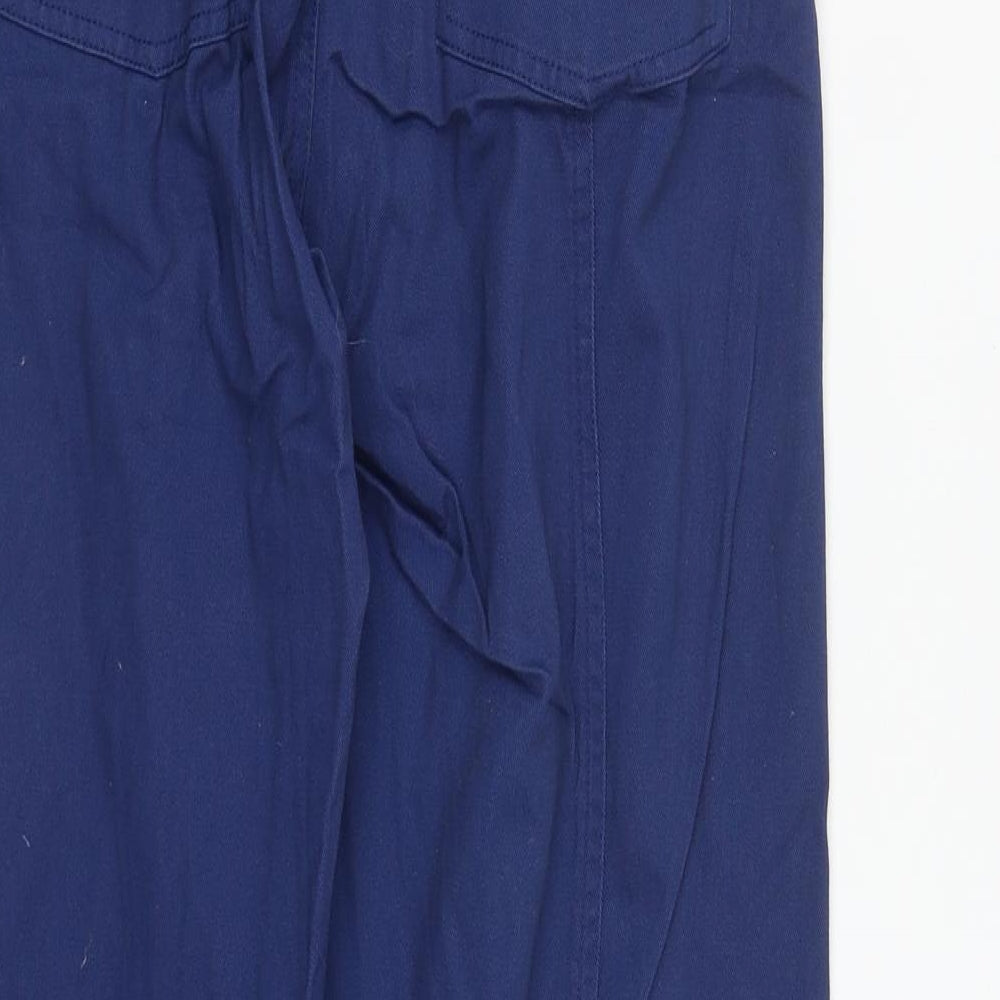 Womens UK Size 6 COLLUSION Regular Fit Blue Trousers