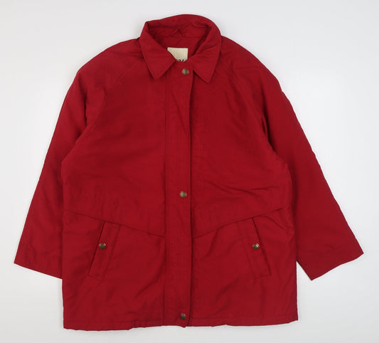 Womens UK Size 16 EWM Red Jacket