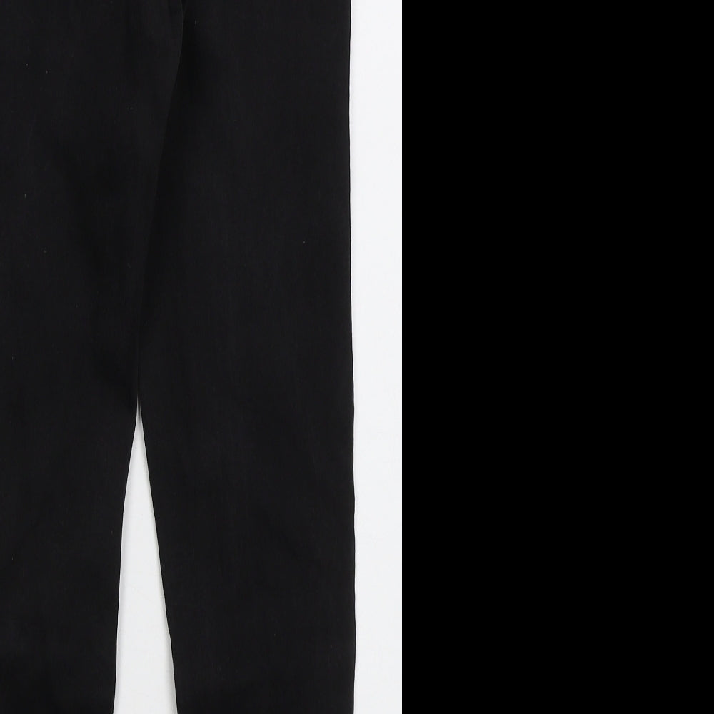 Denim Co Womens Black Cotton Skinny Jeans Size 10 L24 in Regular Button