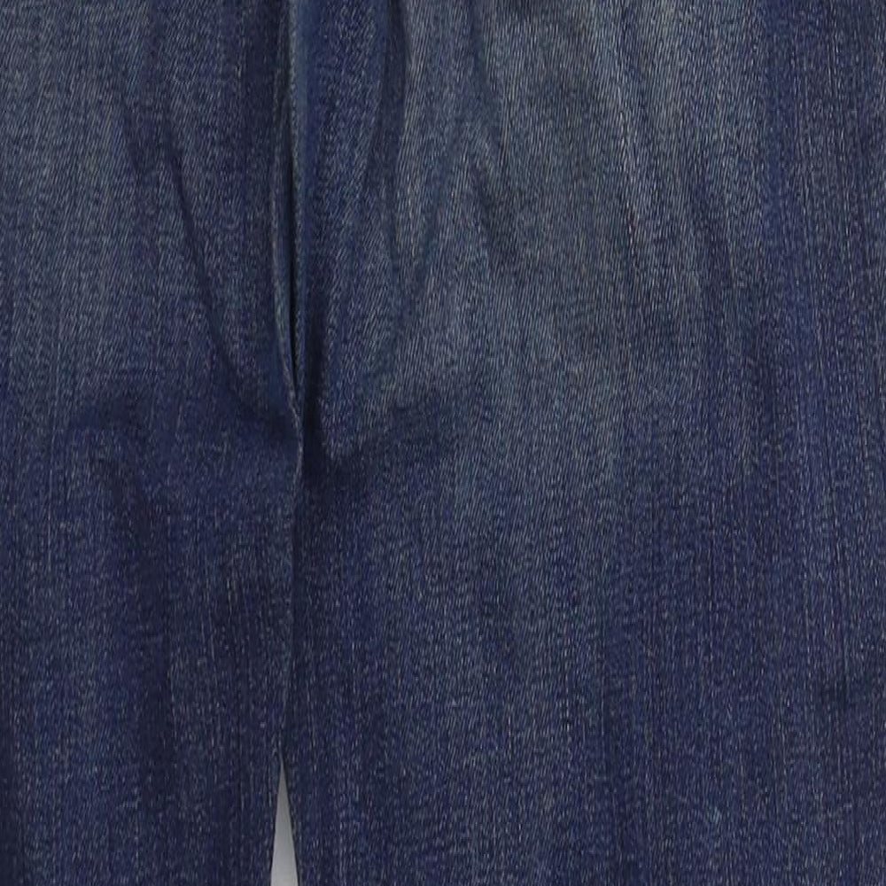 Gap Womens Blue Cotton Skinny Jeans Size 8 L28 in Regular Button