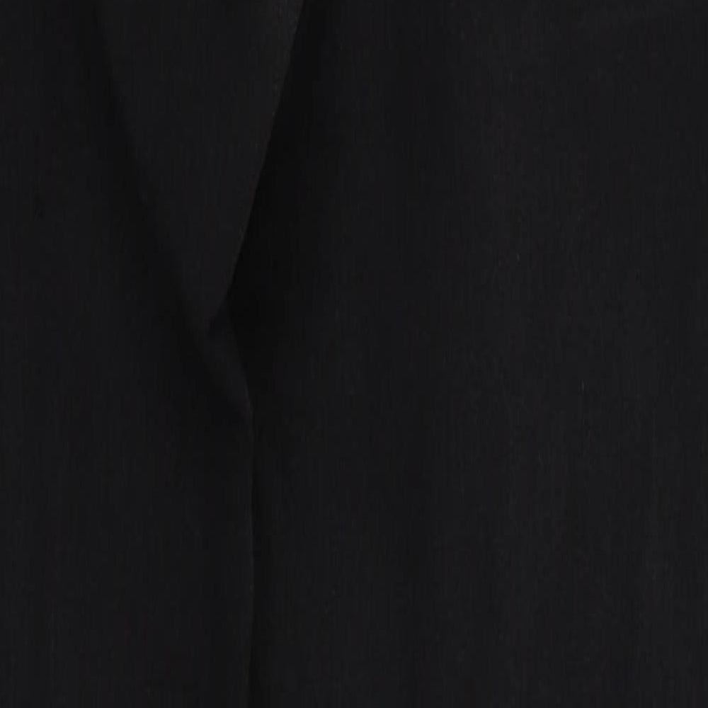 Boohoo Womens Black Camel Skinny Jeans Size 8 L29 in Regular Zip