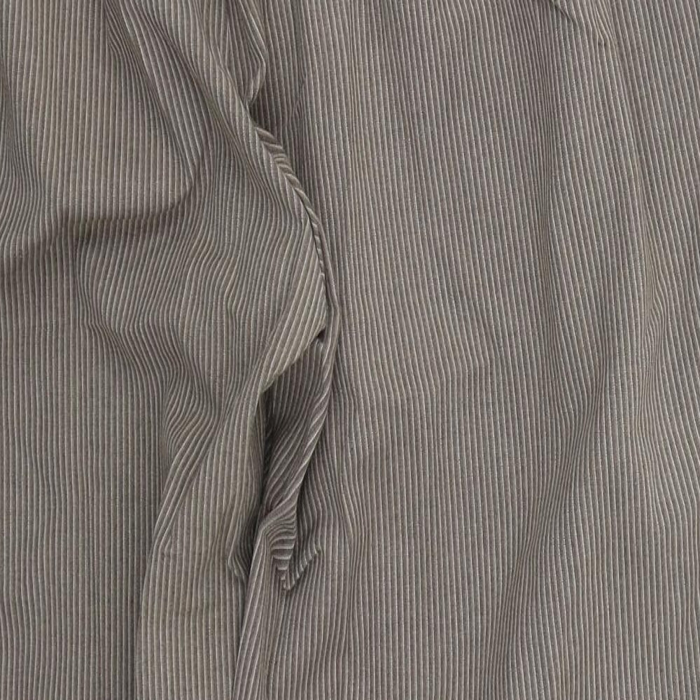 Womens UK Size 24 essence Regular Fit Brown Trousers