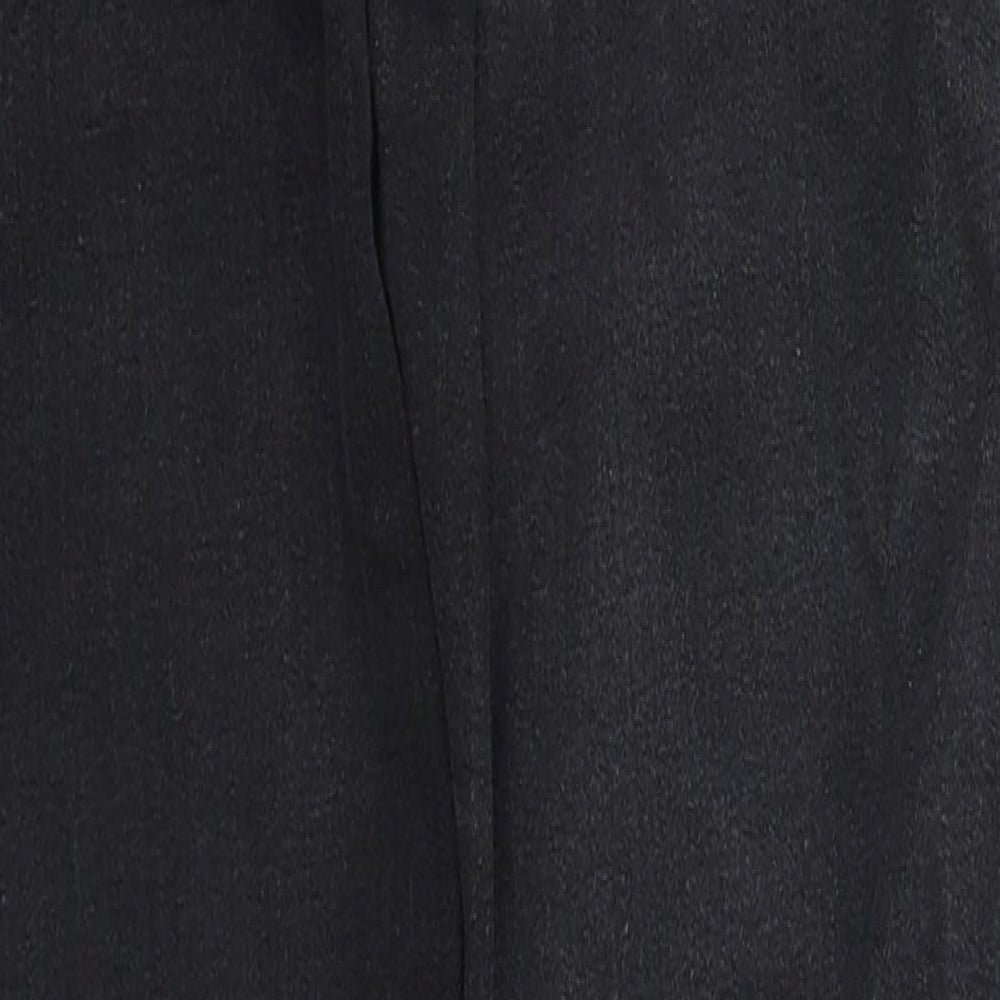 Zara Womens Black Cotton Skinny Jeans Size 8 L27 in Regular Button