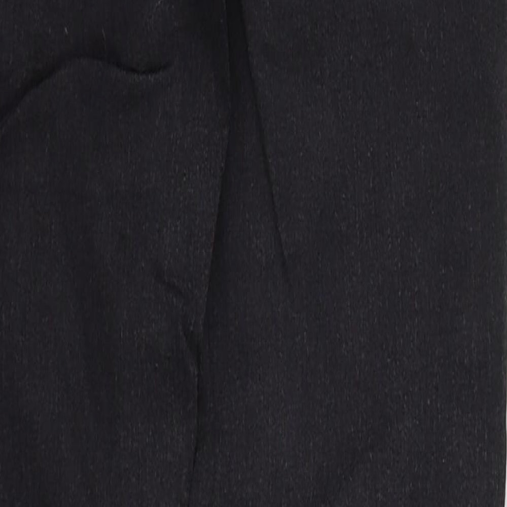 Topshop Womens Grey Cotton Skinny Jeans Size 26 L27 in Regular Button