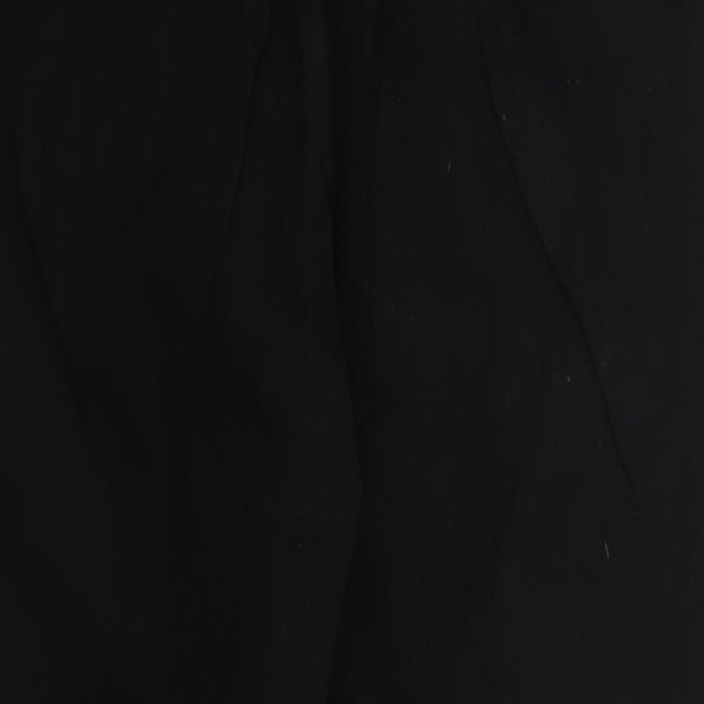 Womens UK Size 12 Marks and Spencer Regular Fit Black Trousers
