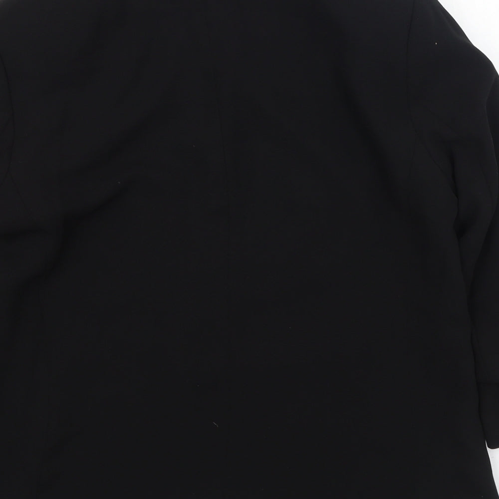 Womens UK Size 10 H&M Black Jacket