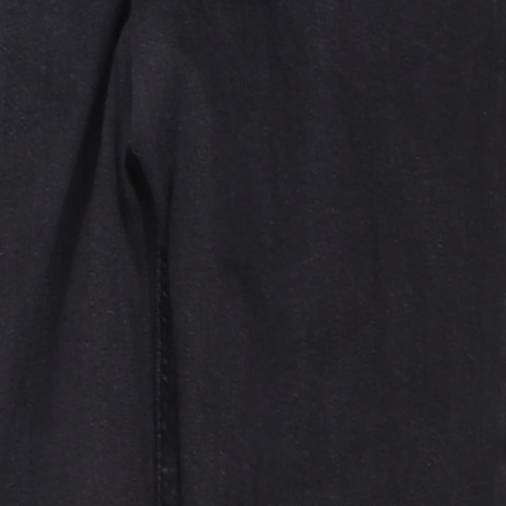 George Womens Black Cotton Skinny Jeans Size 12 L27 in Regular Button