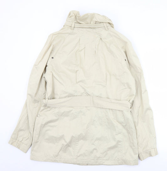 Lakeland Womens Beige Anorak Coat Size 12 Zip