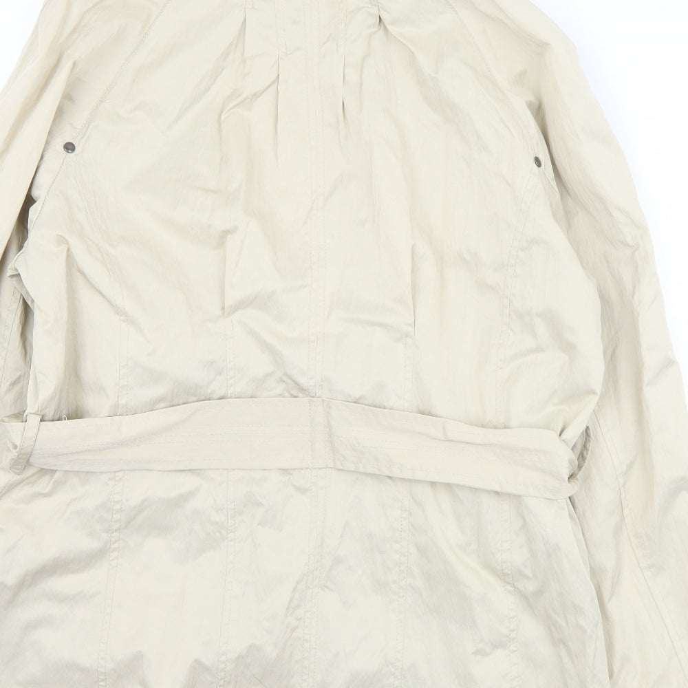Lakeland Womens Beige Anorak Coat Size 12 Zip