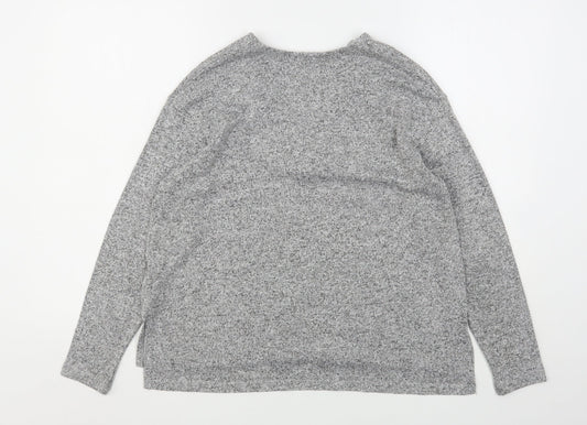 Womens UK Size S Zara Grey Pullover Jumper