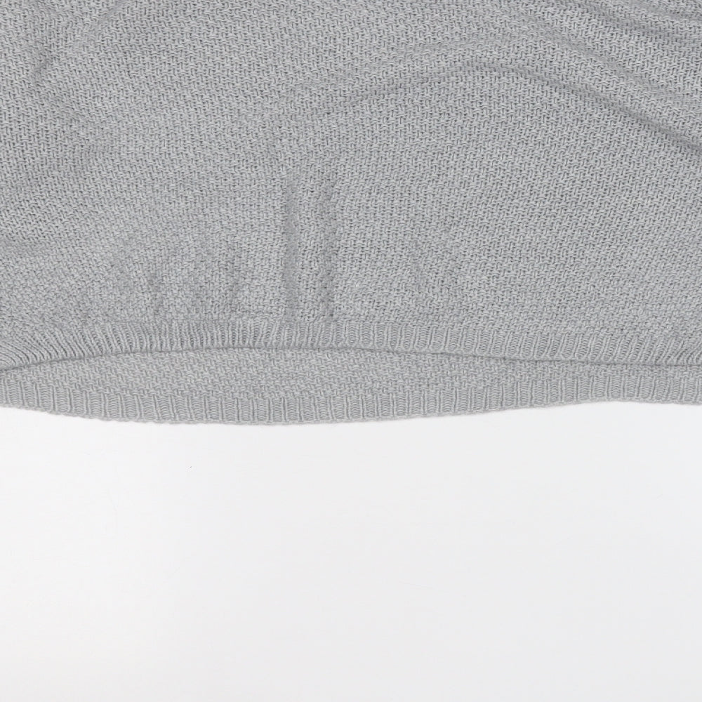 Womens UK Size M PRETTYLITTLETHING Grey Pullover Jumper