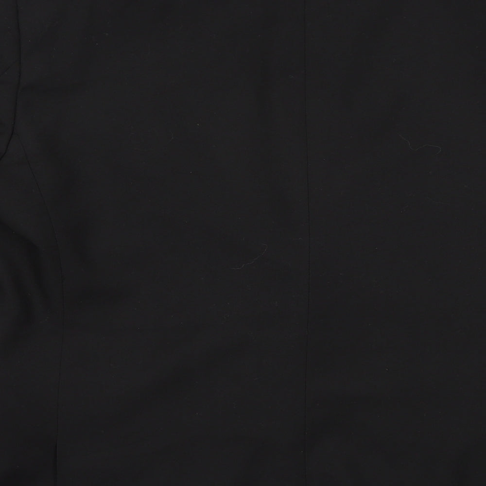 Very Mens Black Polyester Jacket Blazer Size 42
