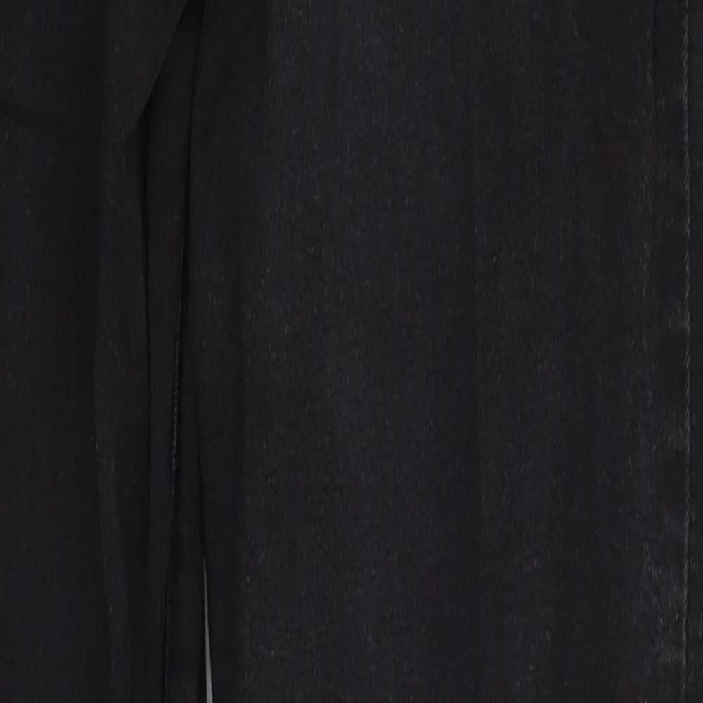 Denim Co Womens Black Cotton Skinny Jeans Size 10 L28 in Regular Button