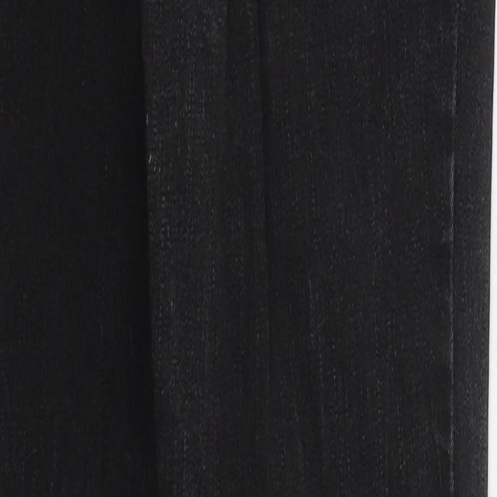 Denim Co Womens Black Cotton Skinny Jeans Size 10 L29 in Regular Button