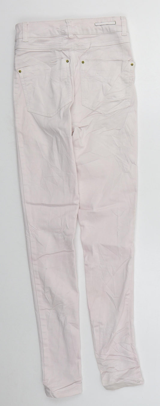Womens UK Size 24 in Mohito Regular Fit Skinny Pink Jeans