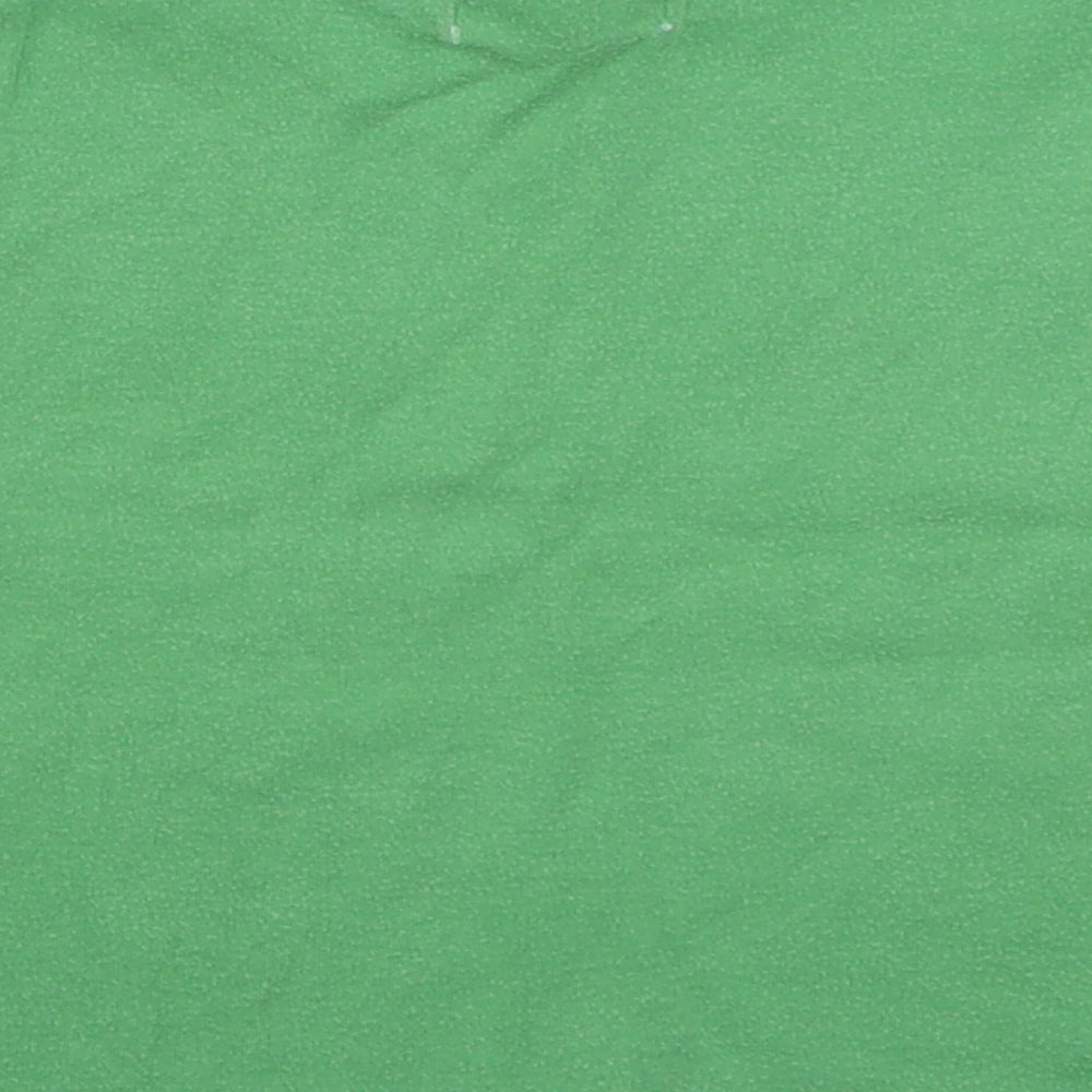 Ladybird Boys Green 100% Cotton Basic T-Shirt Size 12-18 Months Round Neck Pullover