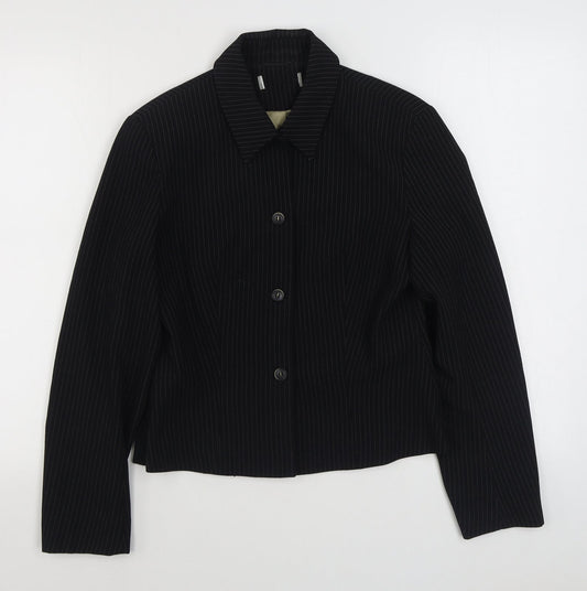 Womens UK Size 10 Wallis Black Jacket
