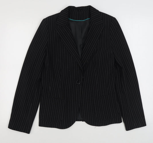Womens UK Size 12 Dorothy Perkins Black Jacket