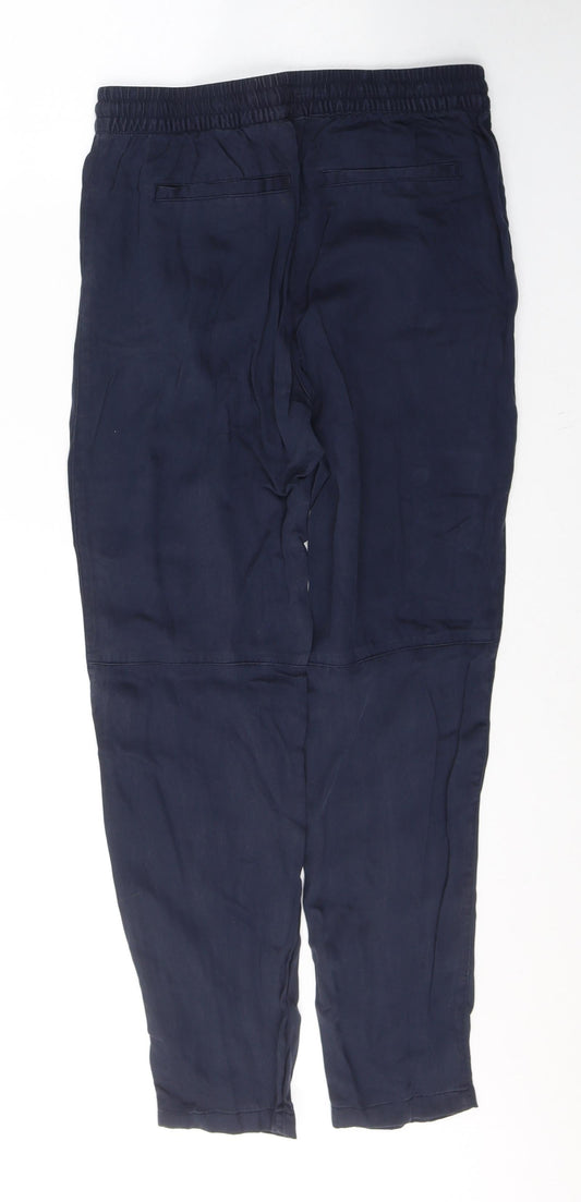 Womens UK Size 6 H&M Regular Fit Blue Trousers