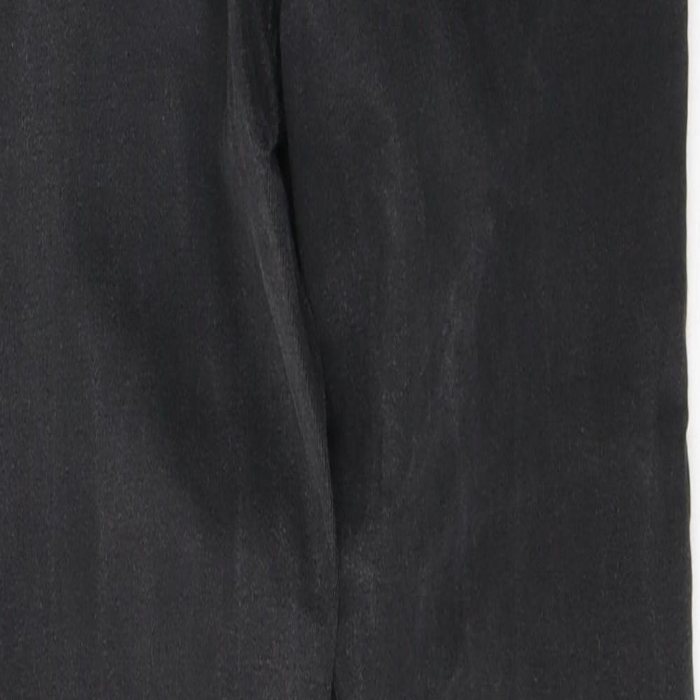 Denim & Co. Womens Black Cotton Skinny Jeans Size 6 L29 in Regular Button