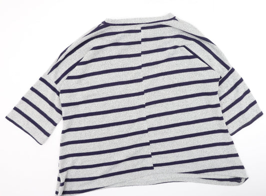Womens UK Size L Roman Grey Pullover Jumper