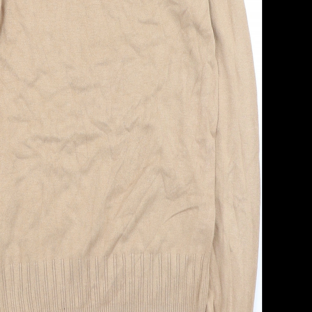 Womens UK Size 10 Dorothy Perkins Brown Pullover Jumper