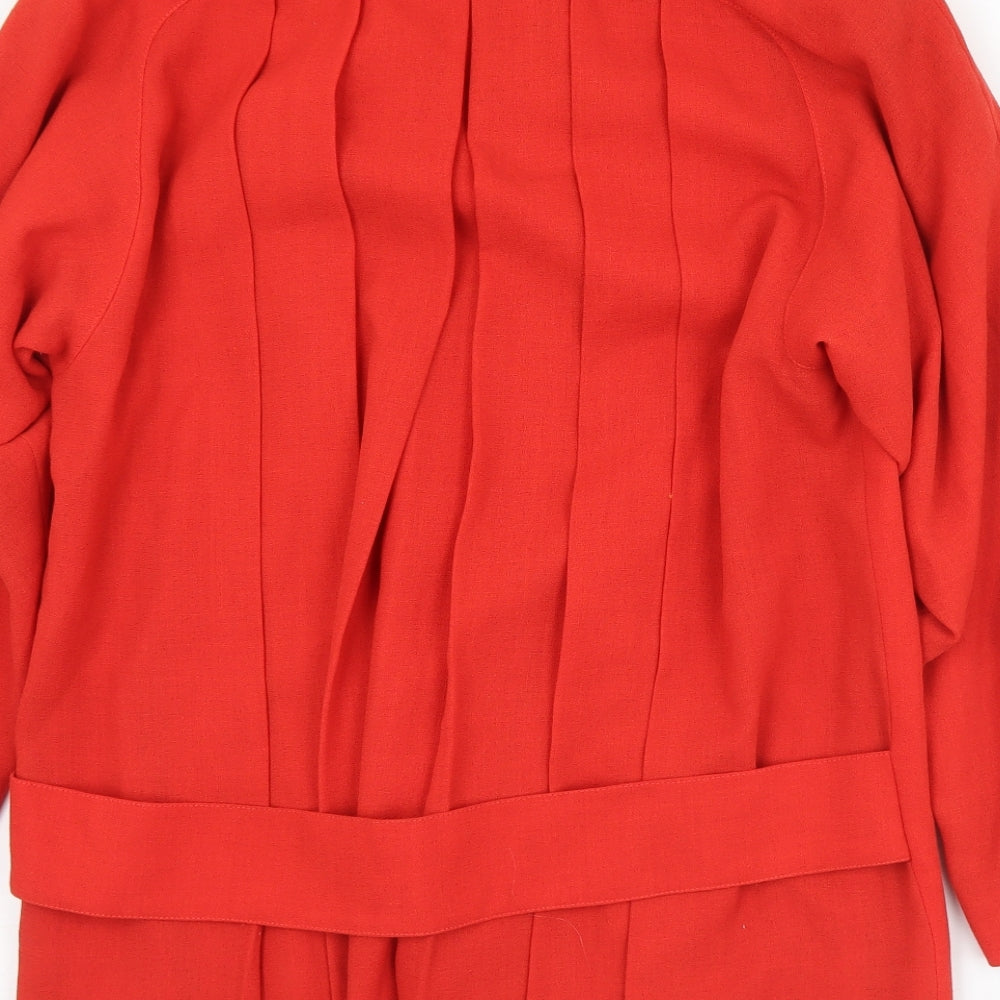 Womens UK Size 12 Wallis Red Jacket