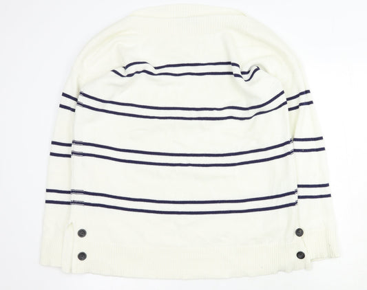 Womens UK Size L Very Ivory Pullover Jumper