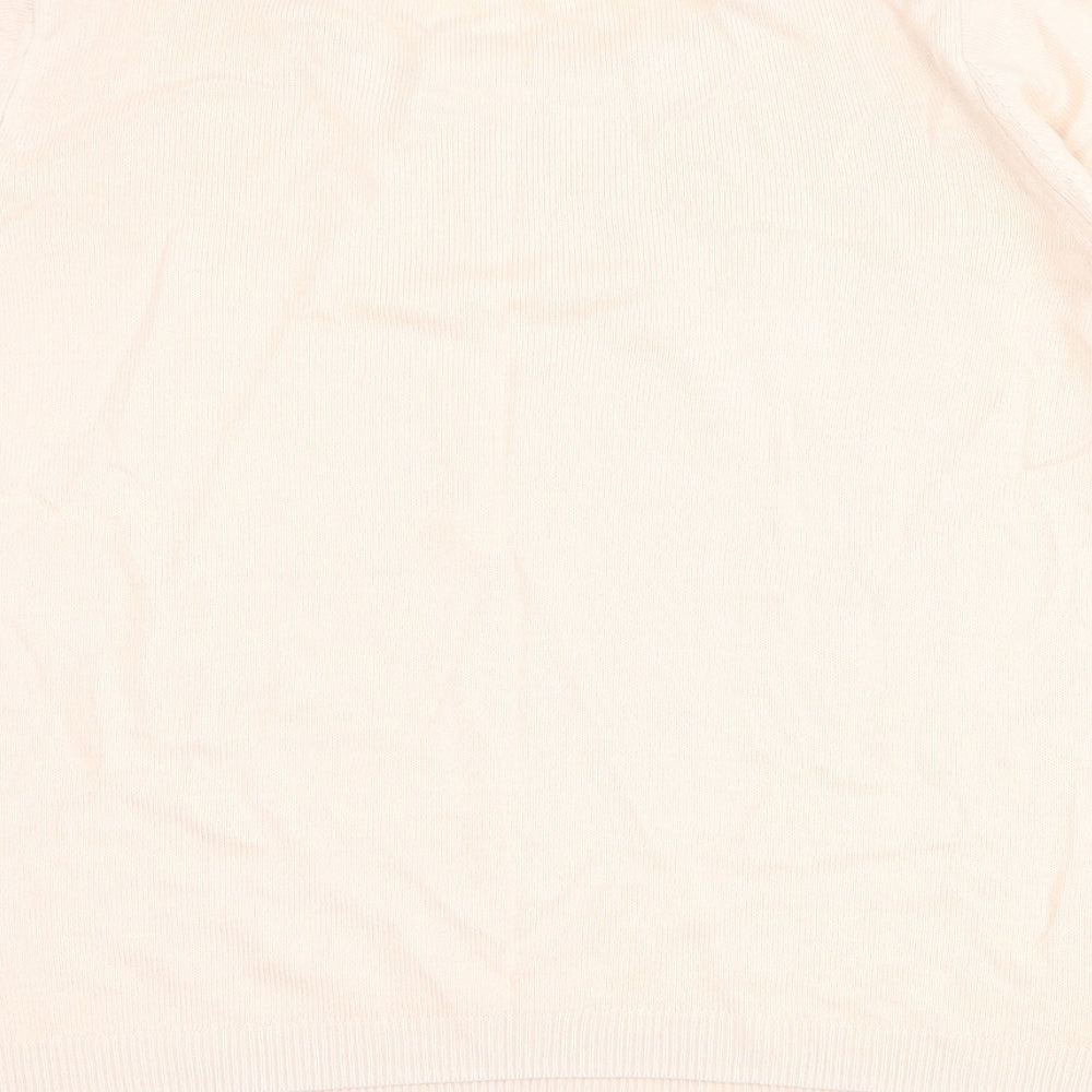 Womens UK Size 10 Marks and Spencer Pink Pullover Jumper