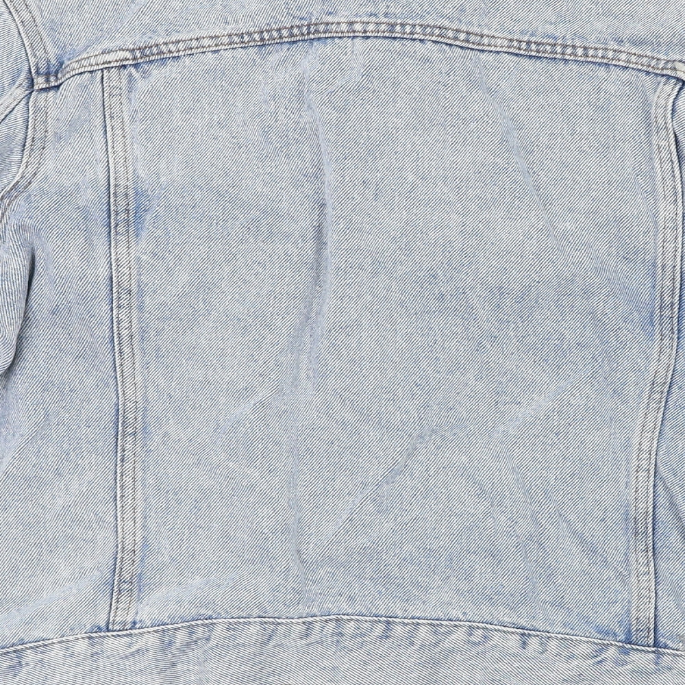 Womens UK Size S Divided by H&M Blue Jacket